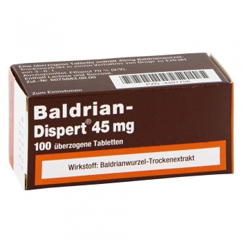 Baldrian-Dispert 45 mg Tabletten, 100 St.